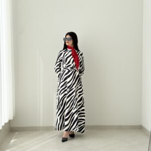 فستان ستايل زيبرا (Zebra)