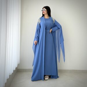 طقم فخم بثلاث قطع لإطلالة ملكية